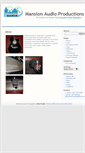 Mobile Screenshot of mansionaudio.com